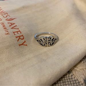James Avery cross ring